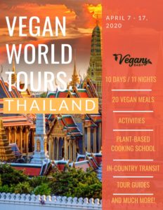 Experience a vegan tour of Thailand with Vegans, Baby. For more vegan tours visit www.vegansbaby.com