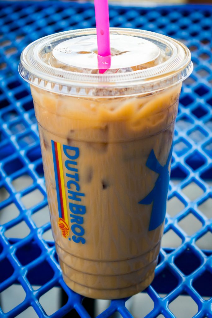 Dutch Bros Coffee is taking Vegas by storm and provide plenty of vegan drink options! For more vegan restaurants in Las Vegas, visit www.vegansbaby.com/vegansbaby2018