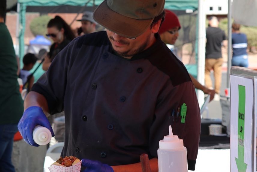 Phyto's Vegan Eats is Las Vegas's first all-vegan hot dog cart. For more information on vegan dining and life in Las Vegas, visit www.vegansbaby.com/vegansbaby2018