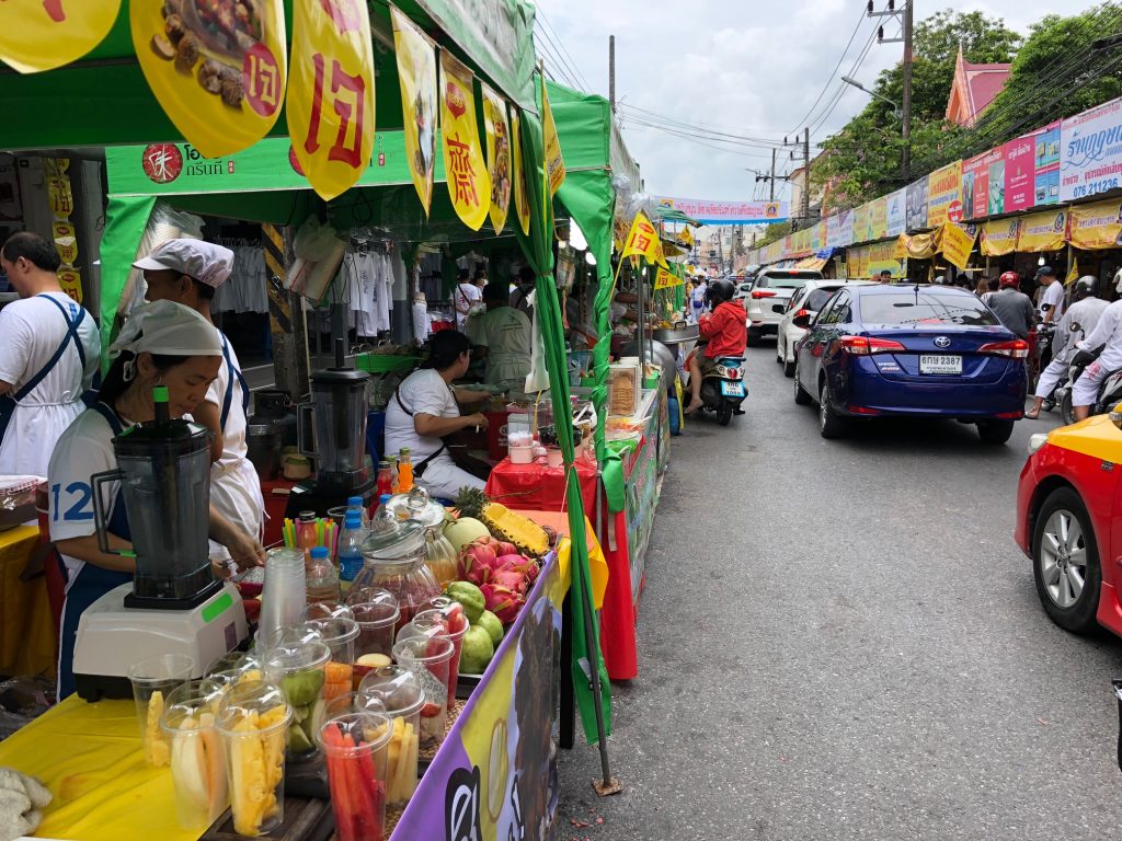 Experience the vegan life in Thailand on this vegan Thailand tour led by Vegans, Baby and Mindful Wanderlust. The tour includes the Phuket Vegetarian Festival, Bangkok and Chiang Mai. For more vegan tours, visit www.vegansbaby.com