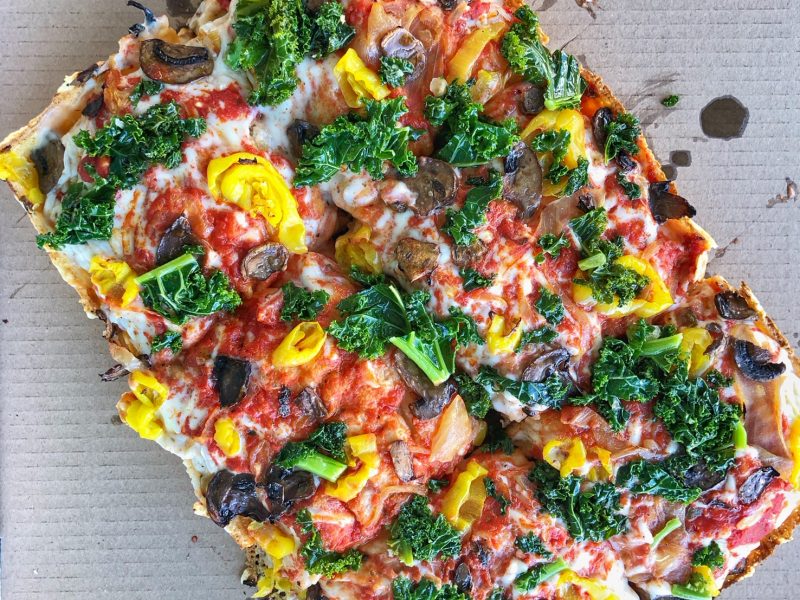 Celebrate National Pizza Day every day with these vegan pizzas in Las Vegas. For more vegan dining in Las Vegas, visit www.vegansbaby.com