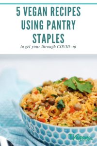 5 recipes using pantry staples during covid-19 pandemic. For more vegan recipes, visit www.vegansbaby.com